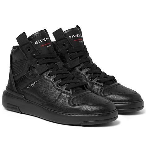 givenchy paris sneakers in leather price|Givenchy wing high top sneakers.